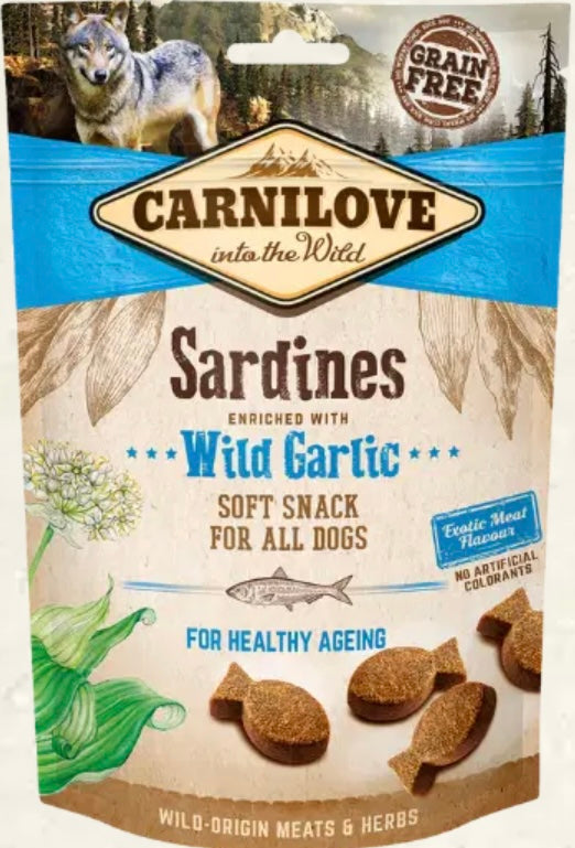Carnilove Sardine and Garlic Treats