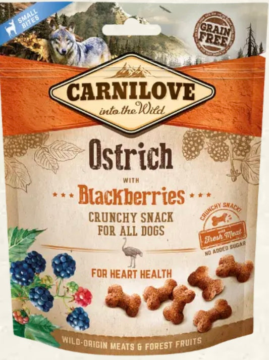 Carnilove Ostrich with Blueberry Treats
