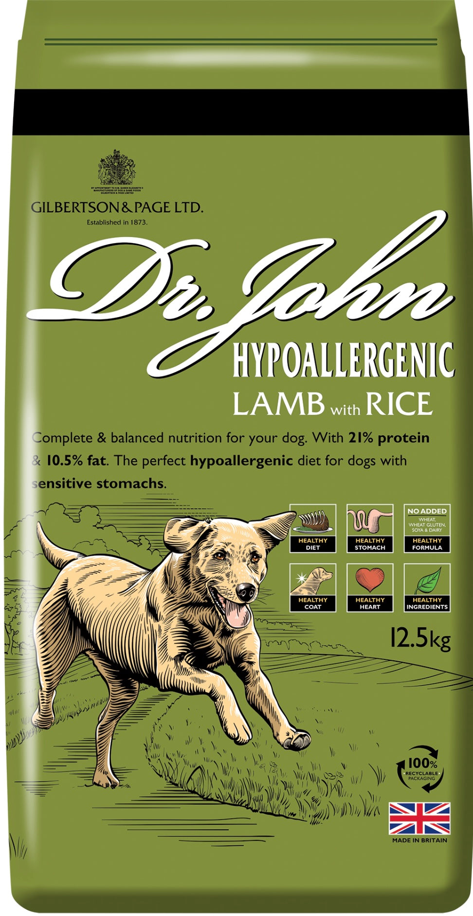 Dr John hypoallergenic Lamb