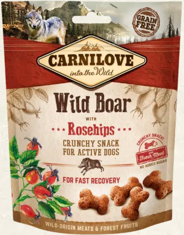 Carnilove Wild Boar with Rosehips Treats