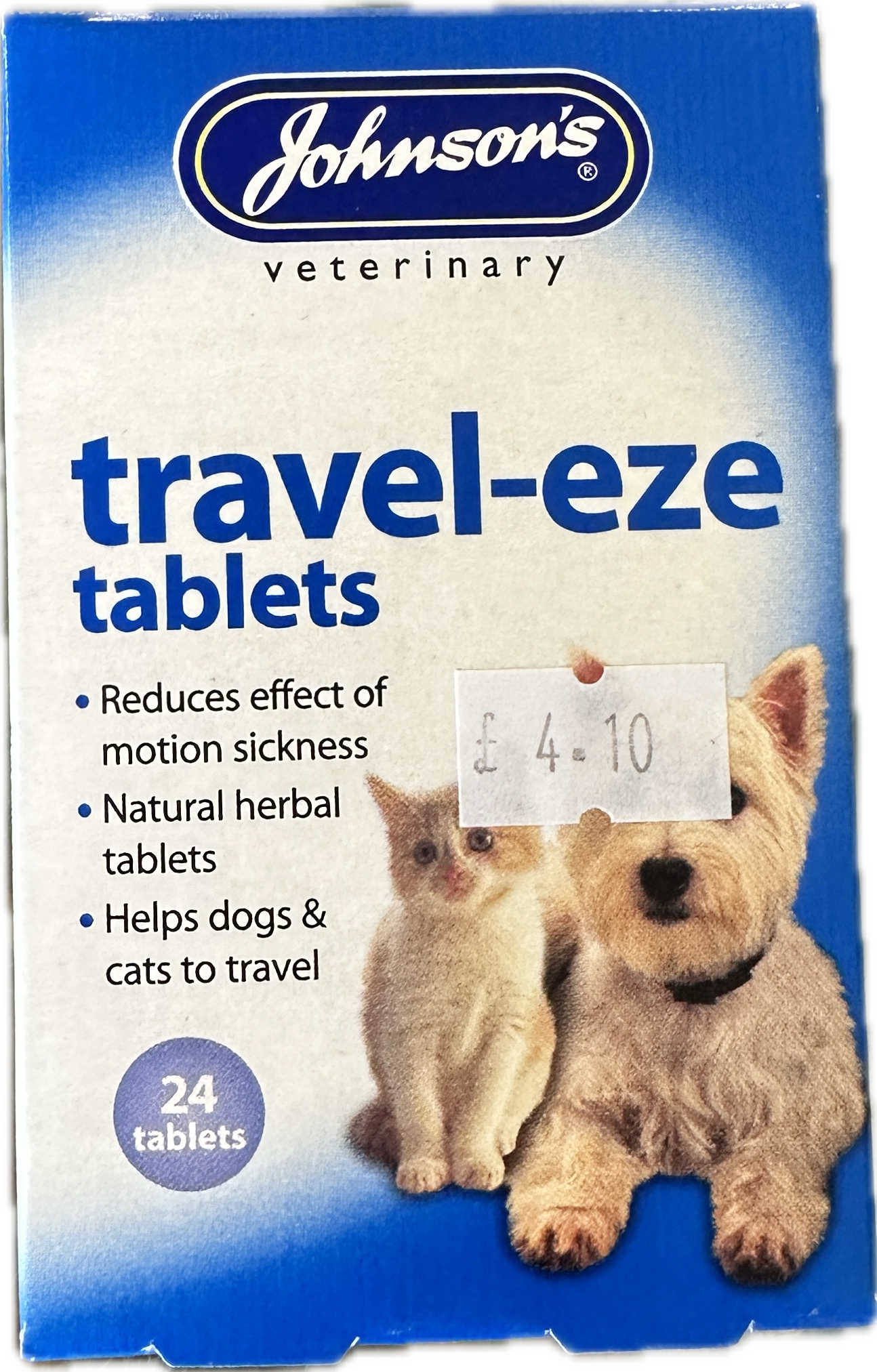Johnson’s Travel-eze Tablets