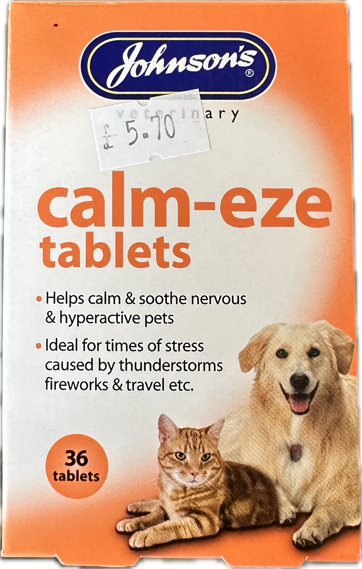 Johnson’s Calm-Eze Tablets